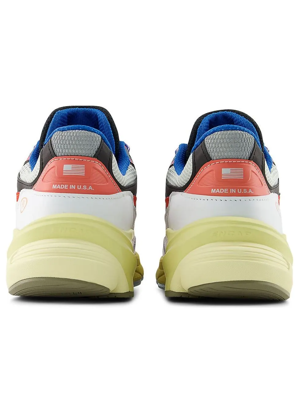 Кроссовки New Balance x Action Bronson 990V6 Made in USA 'Untitled' — изображение 6 из 6, розовый/синий
