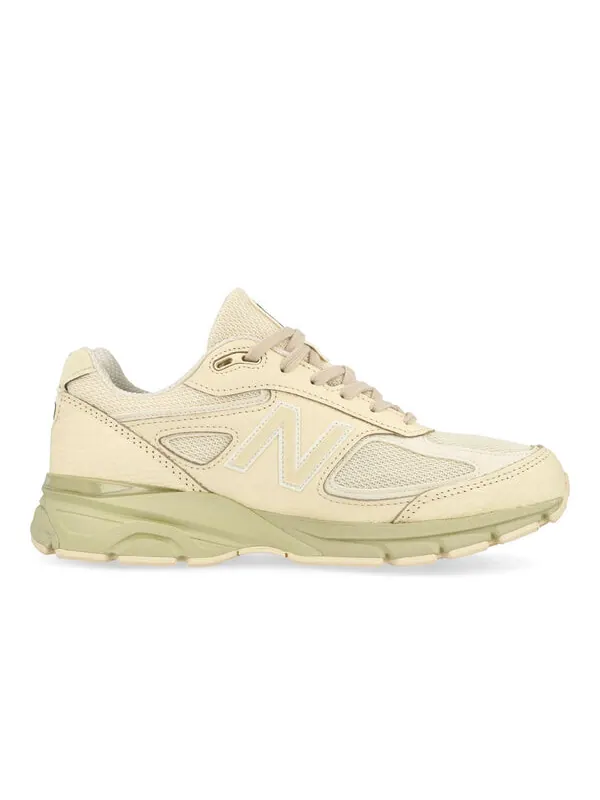 Кроссовки 990v4 made in usa 'macadamia nut' New Balance — изображение 2 из 4, бежевый/зеленый