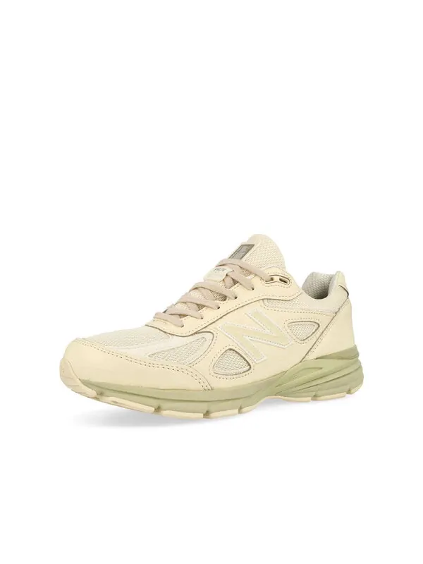 Кроссовки 990v4 made in usa 'macadamia nut' New Balance — изображение 3 из 4, бежевый/зеленый