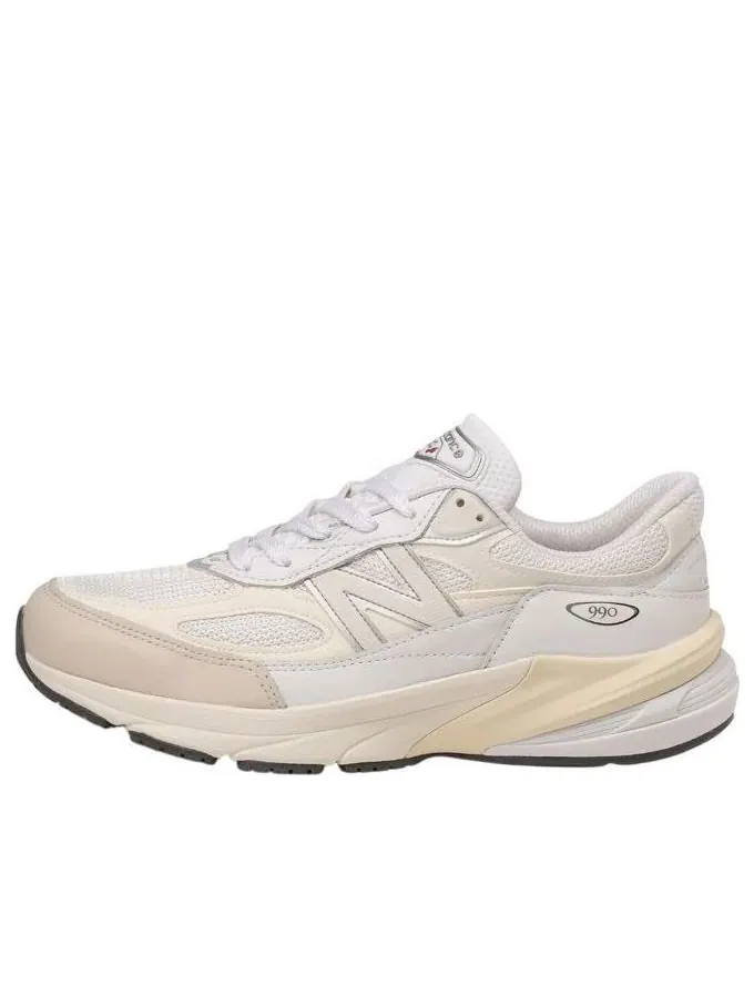 Кроссовки New Balance 990v6 Made in USA 'White Sea Salt' — изображение 1 из 1, белый