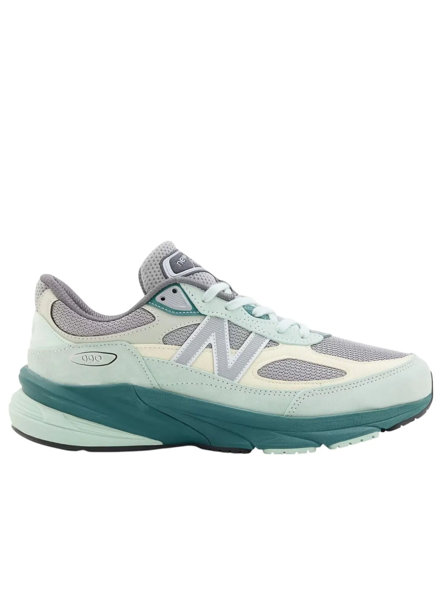 Кроссовки New Balance 990v6 'Community Mint' — изображение 2 из 6, серый