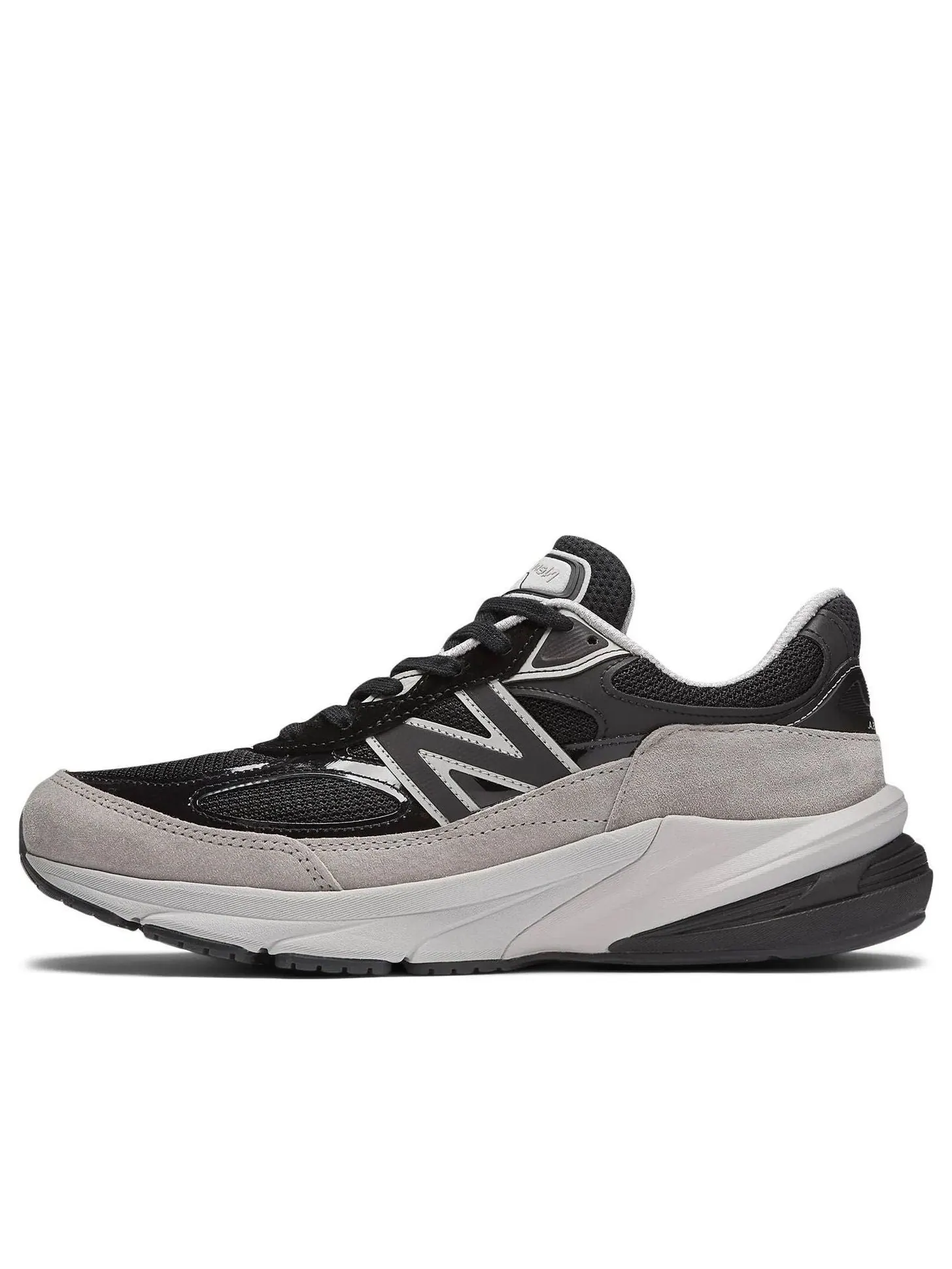 Кроссовки New Balance 990v6 Made in USA 'Black Grey' — изображение 1 из 3, черный/серый