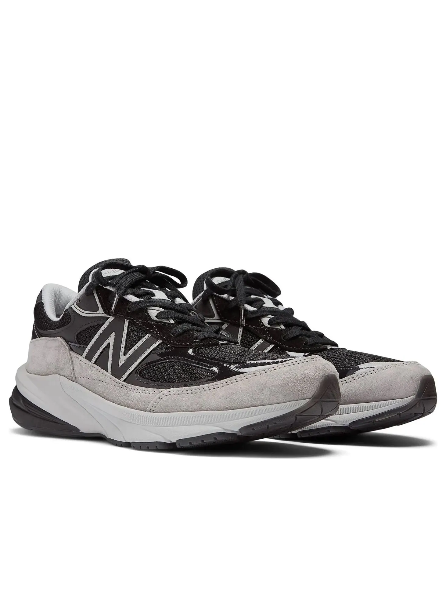Кроссовки New Balance 990v6 Made in USA 'Black Grey' — изображение 2 из 3, черный/серый