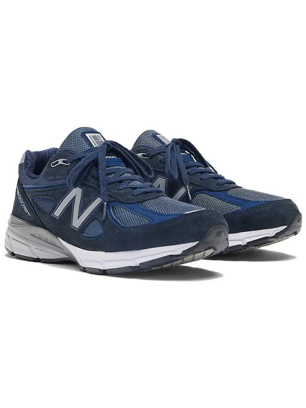 Кроссовки New Balance 990v4 Made in USA — изображение 2 из 4, темно-синий/серый/белый