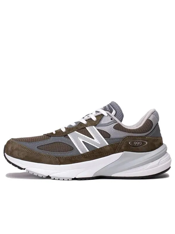 Кроссовки 990 v6 'true camo' New Balance — изображение 1 из 4, белый
