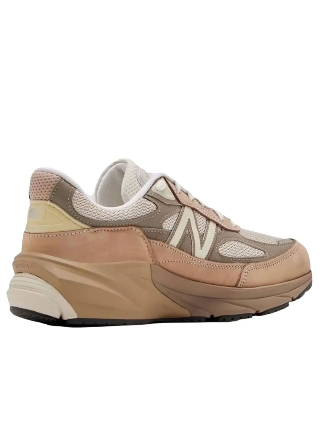 Кроссовки New Balance 990v6 'Driftwood Timberwolf' — изображение 3 из 4, коричневый