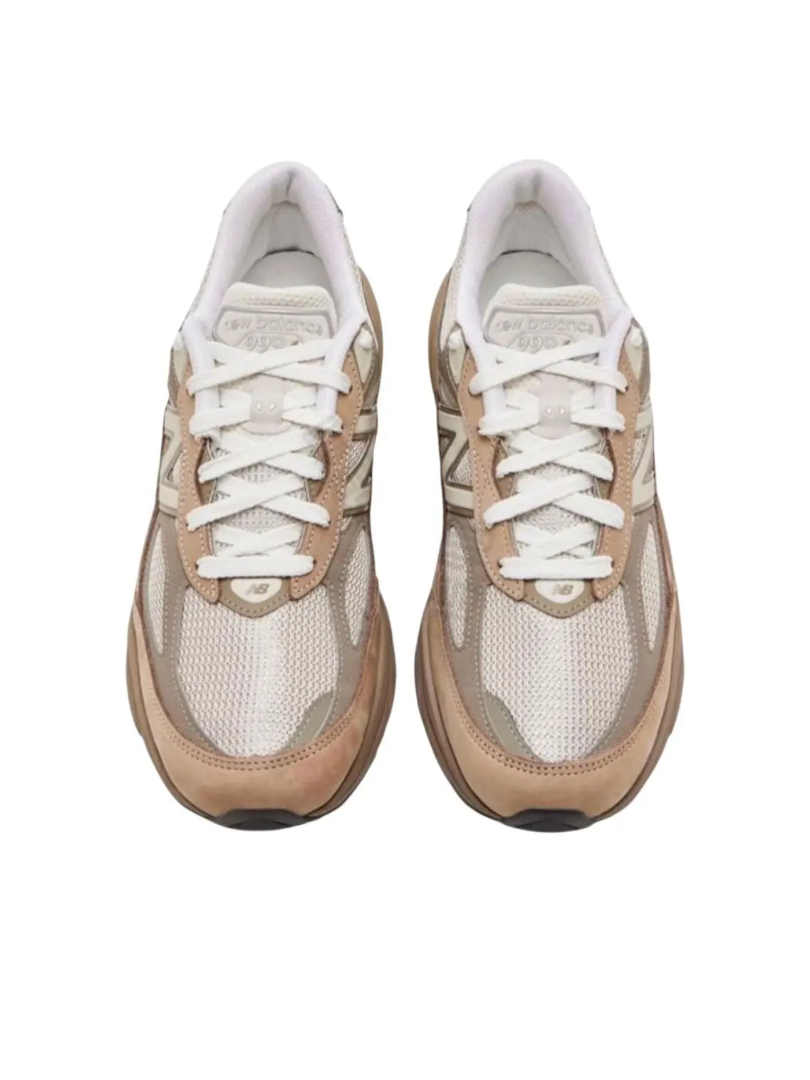 Кроссовки New Balance 990v6 'Driftwood Timberwolf' — изображение 4 из 4, коричневый