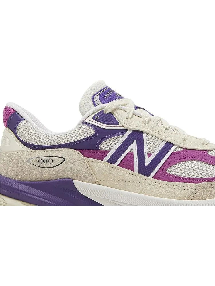 Кроссовки Teddy Santis x New Balance 990v6 Made in USA — изображение 2 из 4, фиолетовый