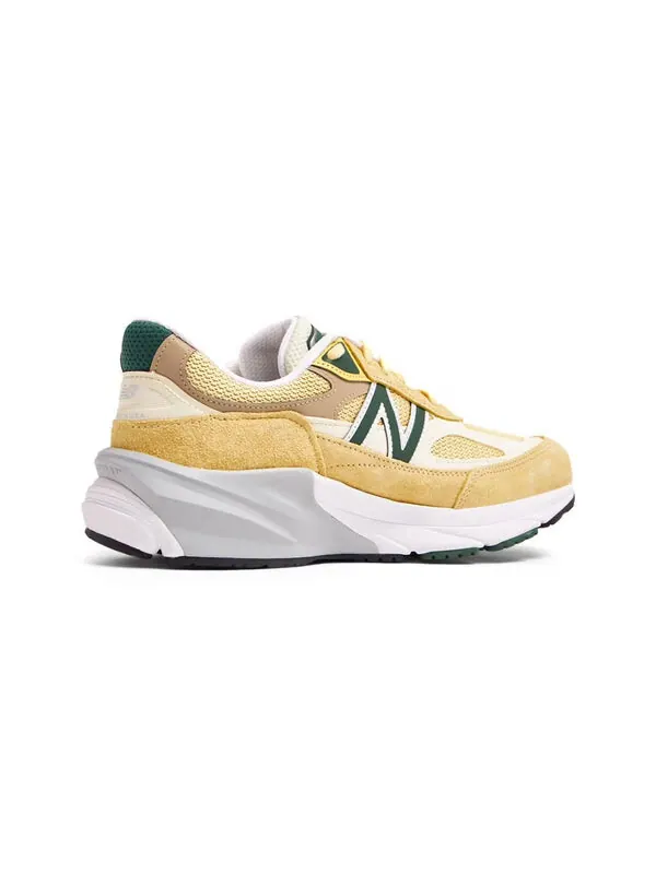 Кроссовки 990v6 сделано в США New Balance — изображение 4 из 4, бледный желтый/зеленый