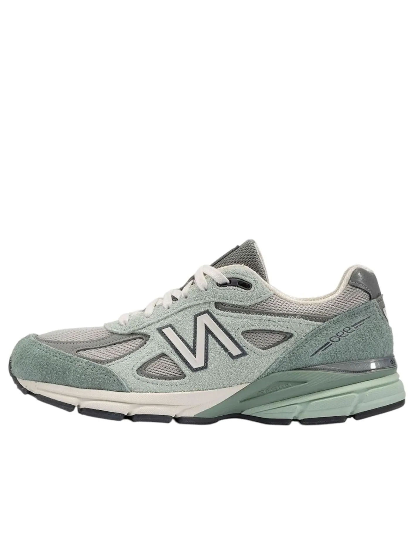 New Balance x The Whitaker Group 990v4 'Willful Bias For Education' — изображение 1 из 6, зеленый/кремовый/черный