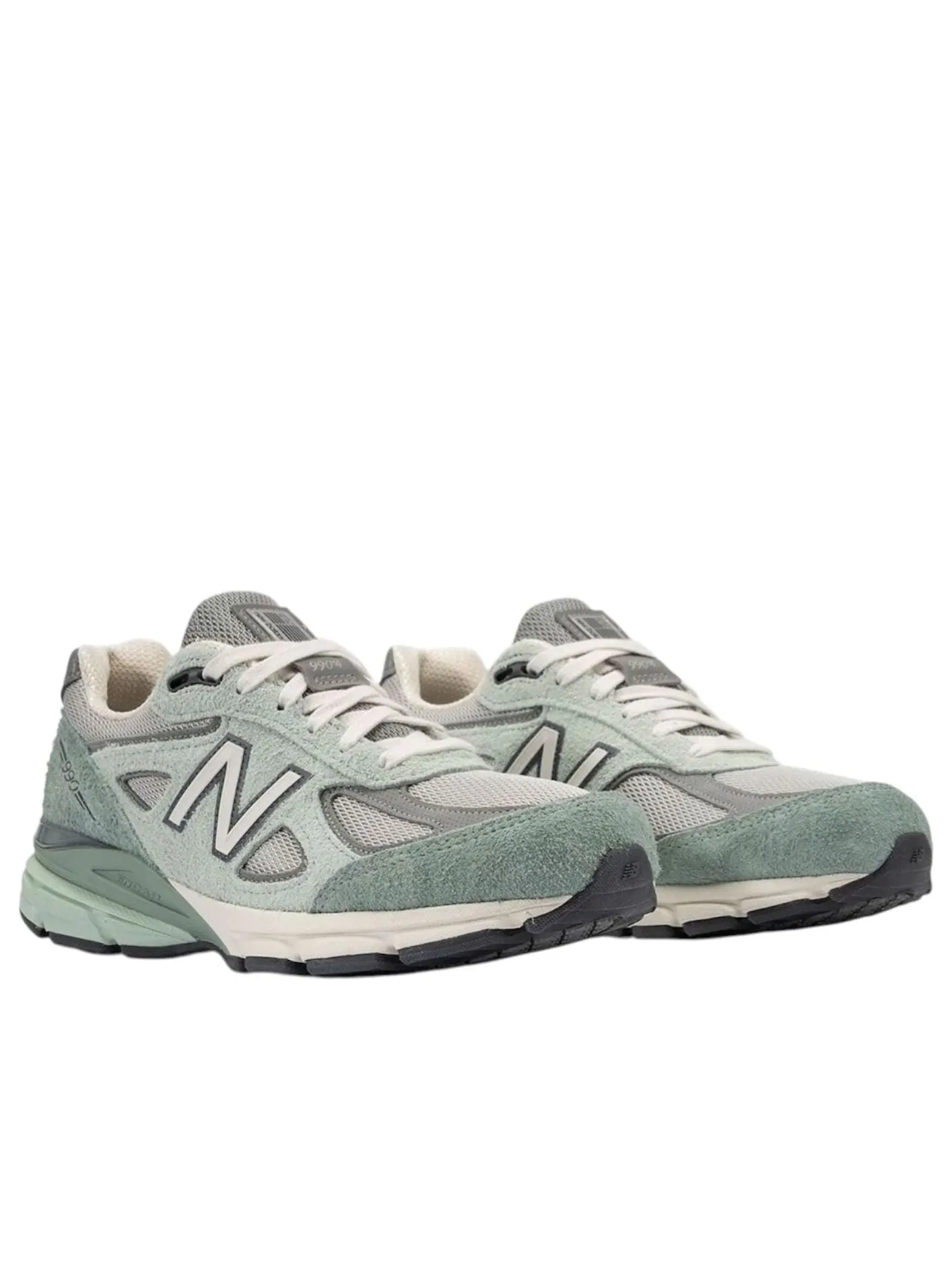 Кроссовки New Balance x The Whitaker Group 990v4 'Willful Bias For Education' — изображение 2 из 6, зеленый