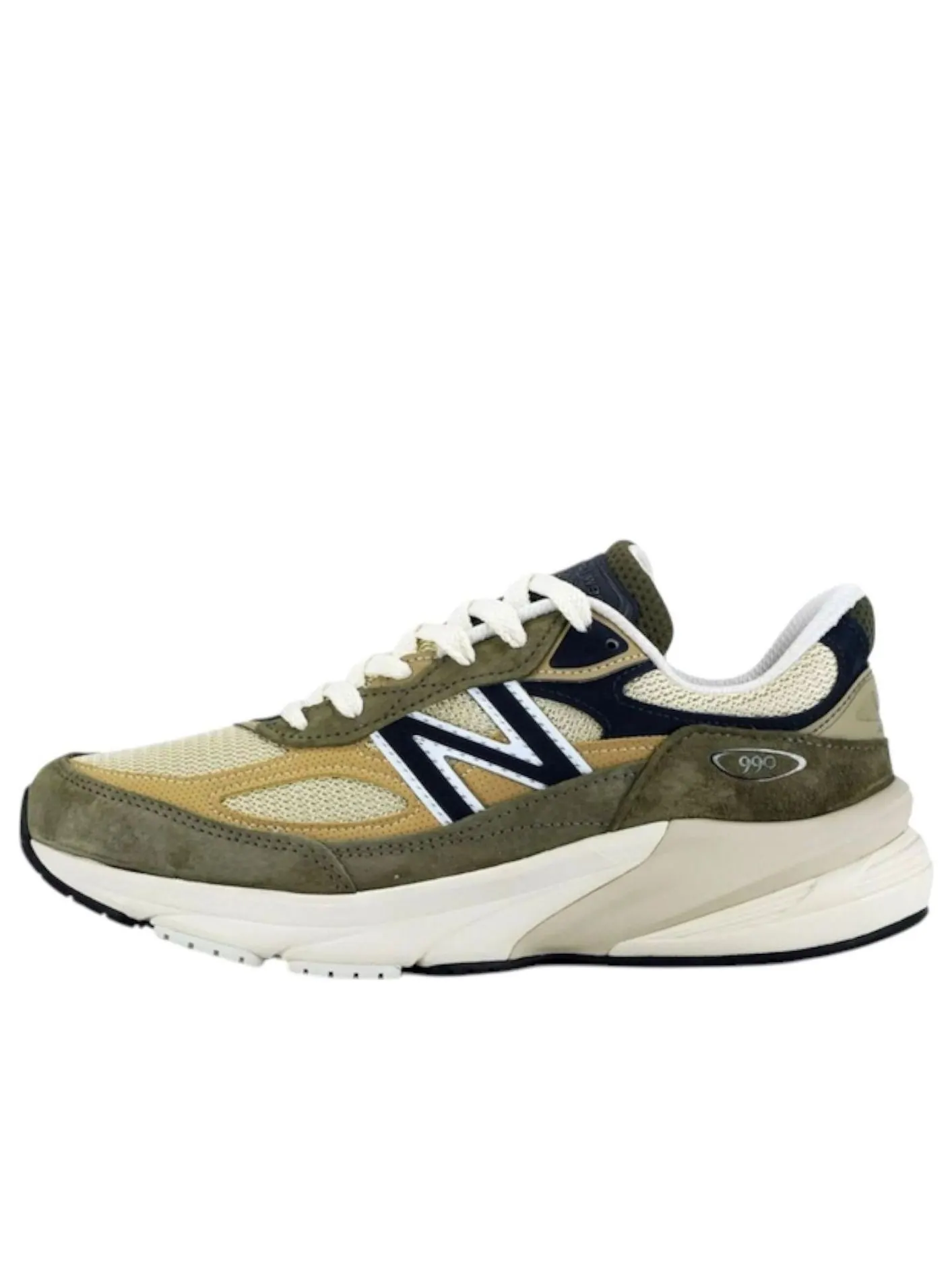 Кроссовки New Balance Made in USA 990v6 'Dark Camo' — изображение 1 из 5, коричневый