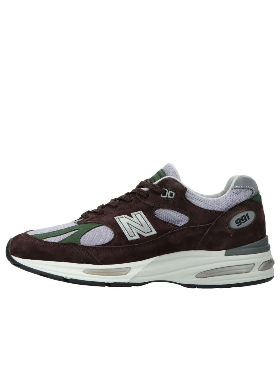 Кроссовки New Balance 991v2 Made in UK 'Essentially Offbeat Pack Brown' — изображение 1 из 3, коричневый