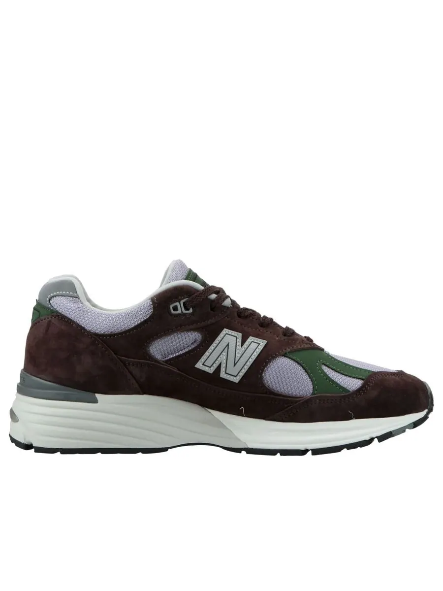 Кроссовки New Balance 991v2 Made in UK 'Essentially Offbeat Pack Brown' — изображение 2 из 3, коричневый