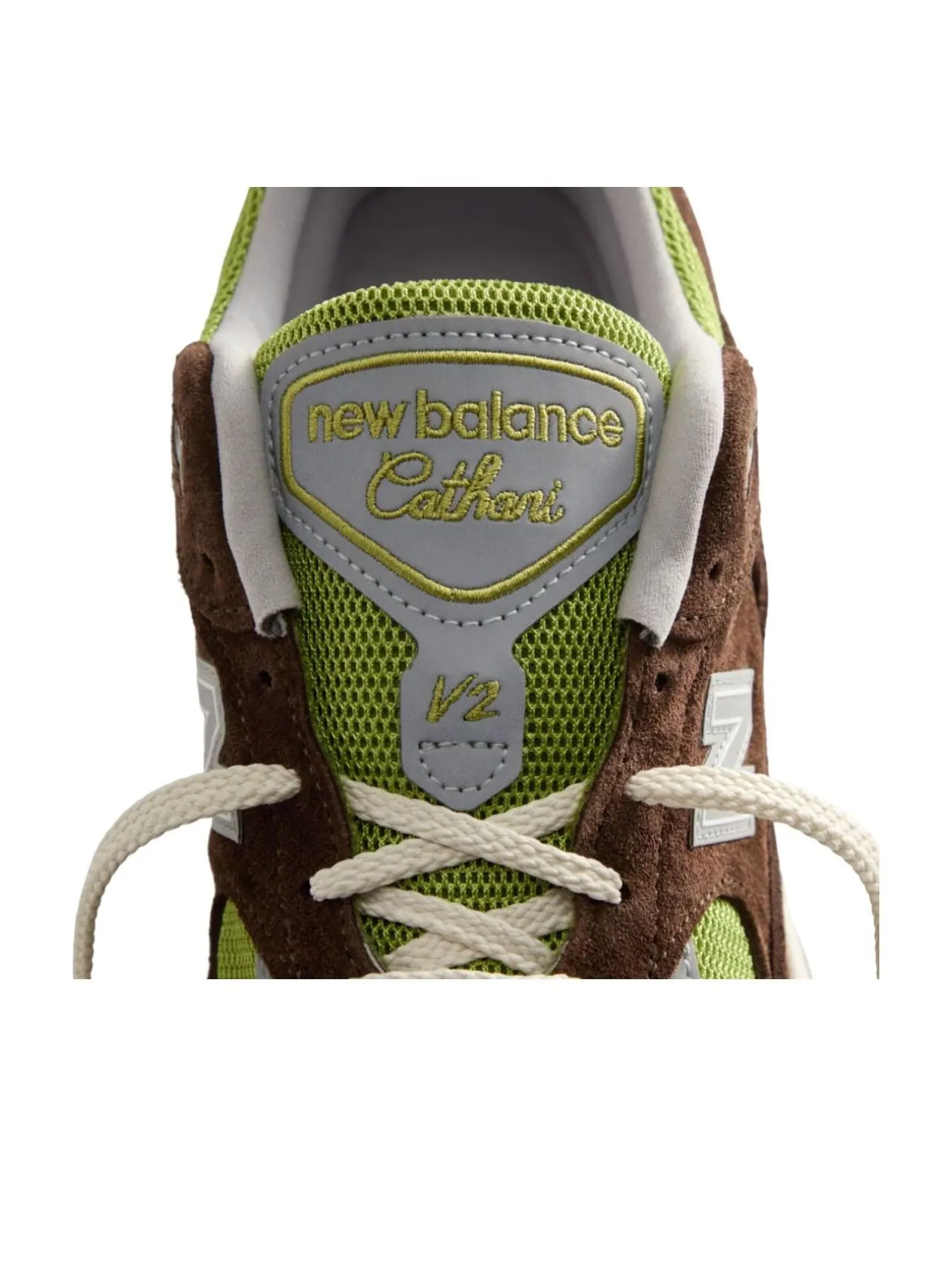 New Balance x Даниэль Катари x Kith 991v2 MiUK 'Reverse Matcha' — изображение 4 из 5, коричневый