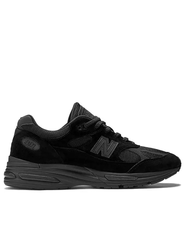 Кроссовки 991v2 made in uk New Balance — изображение 2 из 4, черный
