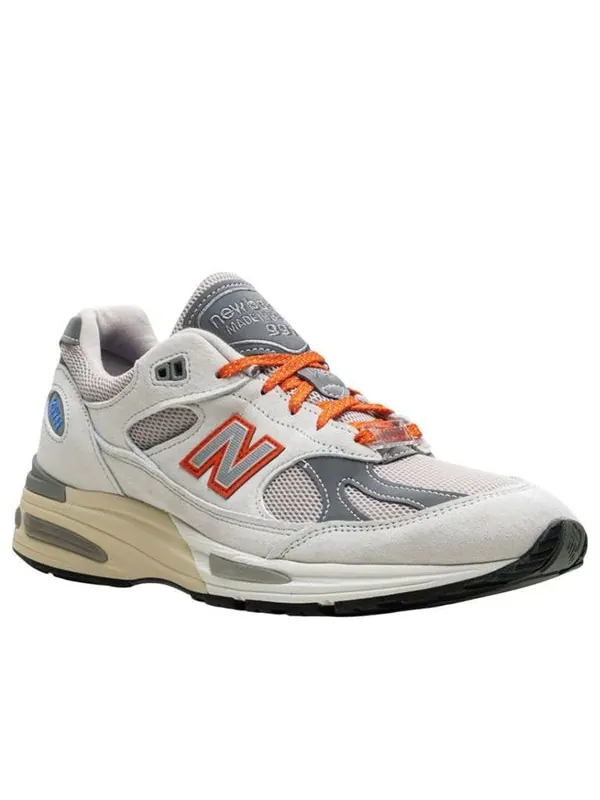 Кроссовки x kith 991v2 made in uk New Balance — изображение 2 из 4, бежевый