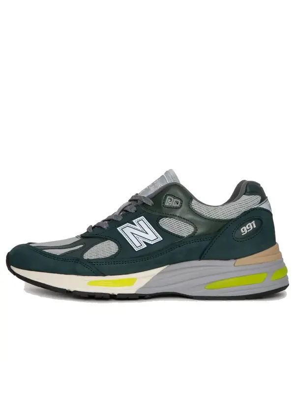 Кроссовки x patta сделано в англии 991v2 New Balance — изображение 1 из 4, желтый