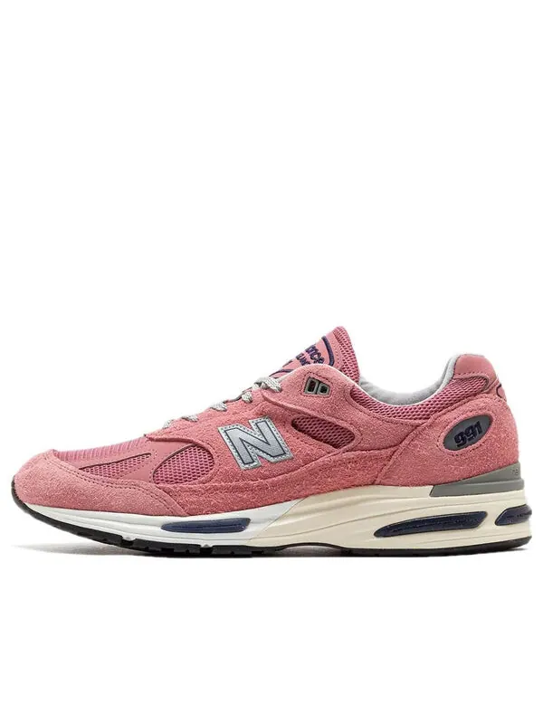 Кроссовки 991v2 сделано в Великобритании New Balance — изображение 1 из 1, розовый/серый