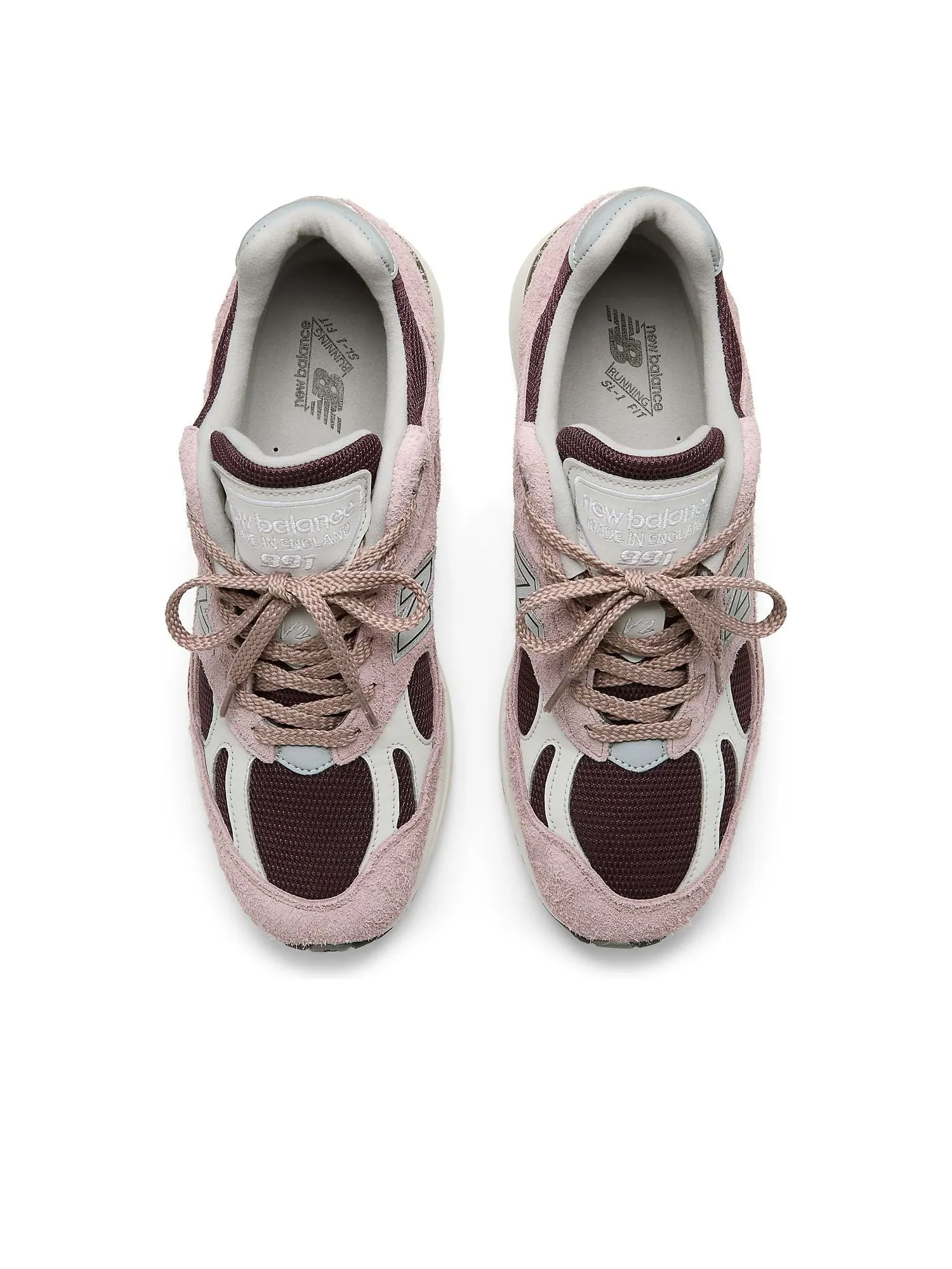 Кроссовки New Balance 991v2 Made in UK 'Brandied Apricot' — изображение 4 из 6, розовый