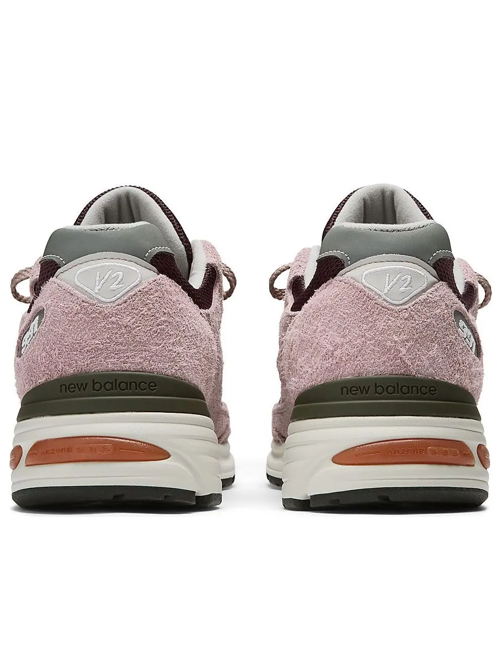 Кроссовки New Balance 991v2 Made in UK 'Brandied Apricot' — изображение 5 из 6, розовый