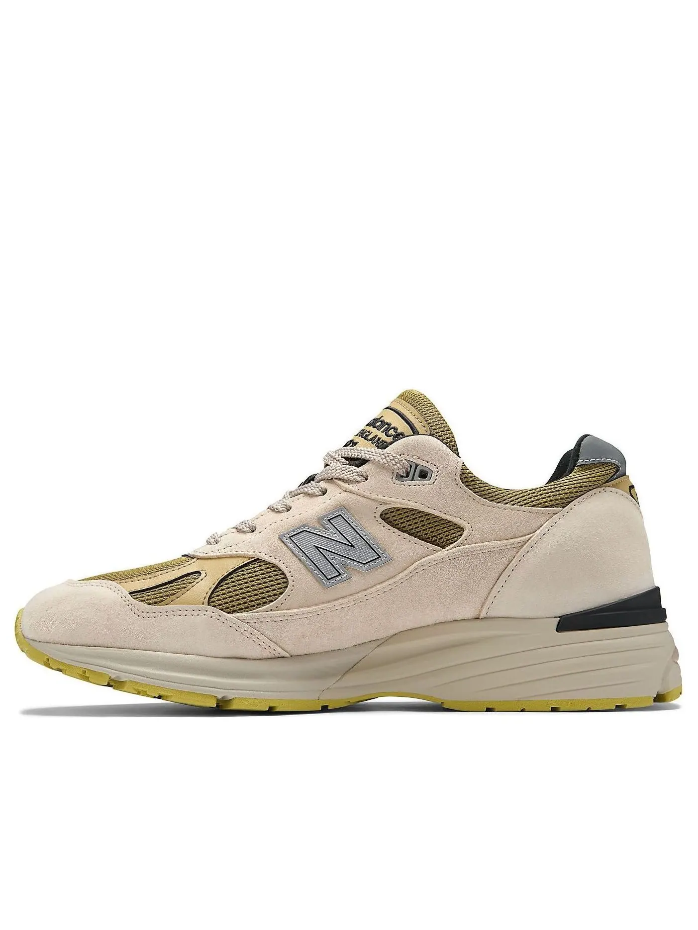 Кроссовки New Balance Made in UK 991v2 Neo Synthesis 'Silver Birch Amber Green' — изображение 1 из 5, серебристый/зеленый