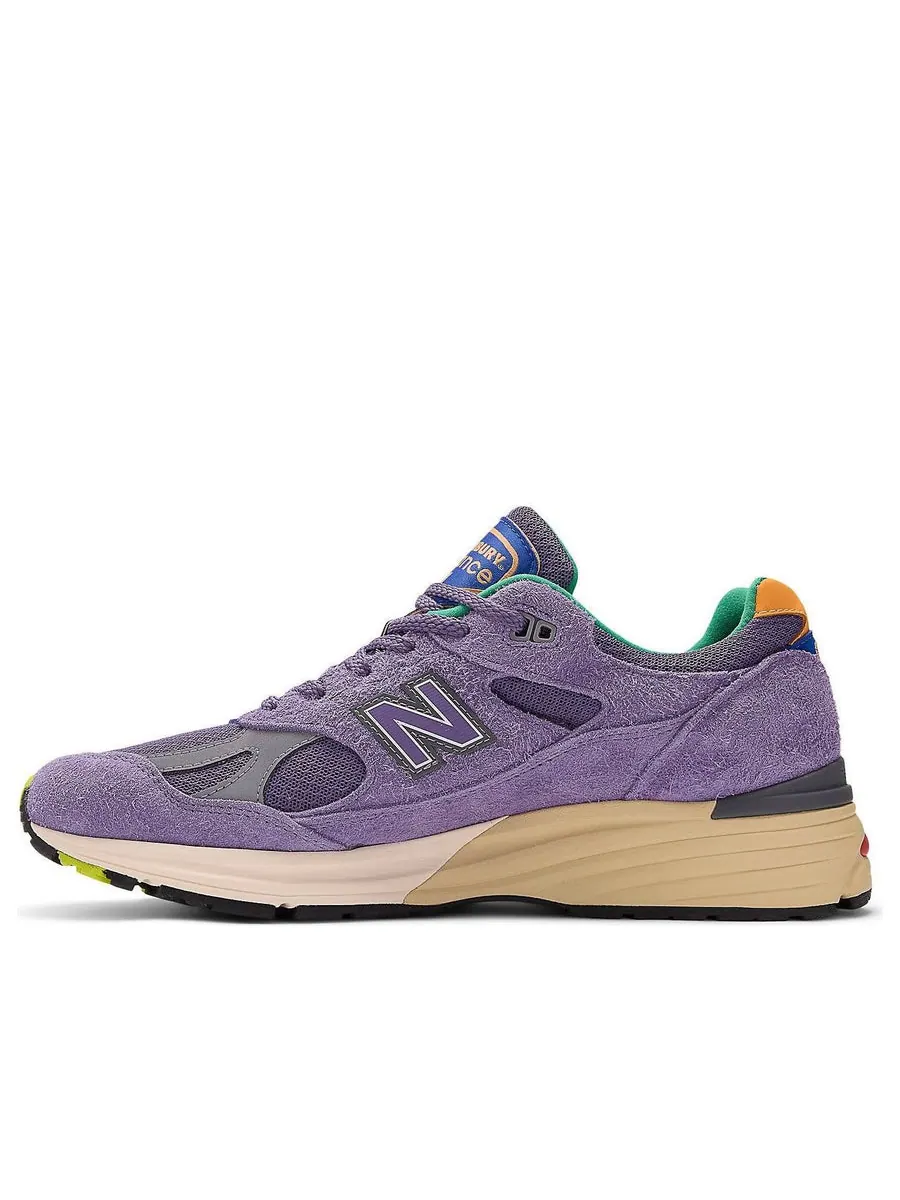 Кроссовки New Balance x Salehe Bembury 991v2 Made in UK 'Purple' — изображение 1 из 6, фиолетовый