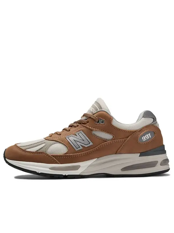 Кроссовки 991v2 сделано в Великобритании New Balance — изображение 1 из 4, коричневый
