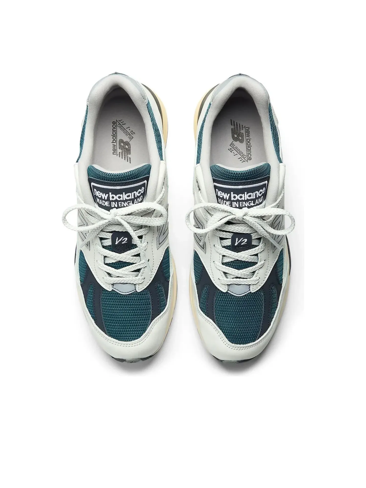 Кроссовки New Balance 991v2 Made in UK 'Grey Total Eclipse' U991TO2 — изображение 2 из 6, серый