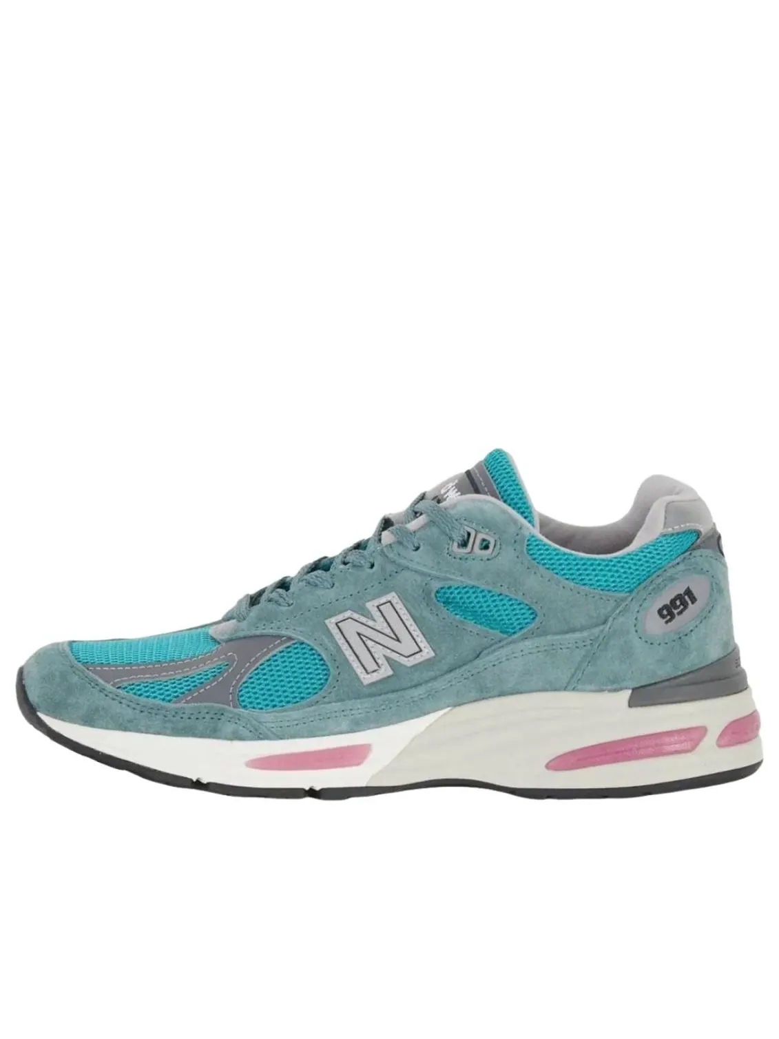 Кроссовки New Balance 991v2 'Porcelain' — изображение 1 из 5, зеленый