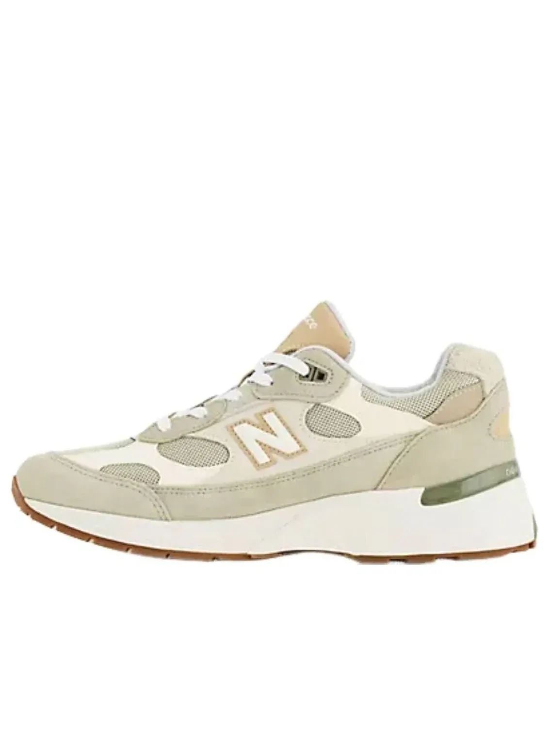 Кроссовки New Balance 992 Made in USA 'Olivine Green Tan' U992720 — изображение 1 из 5, зеленый