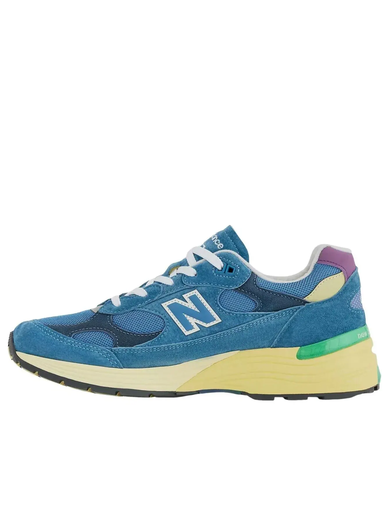 Кроссовки New Balance 992 Made in USD 'Sea Stone Green Apple Mazie' U9929NF — изображение 1 из 5, синий