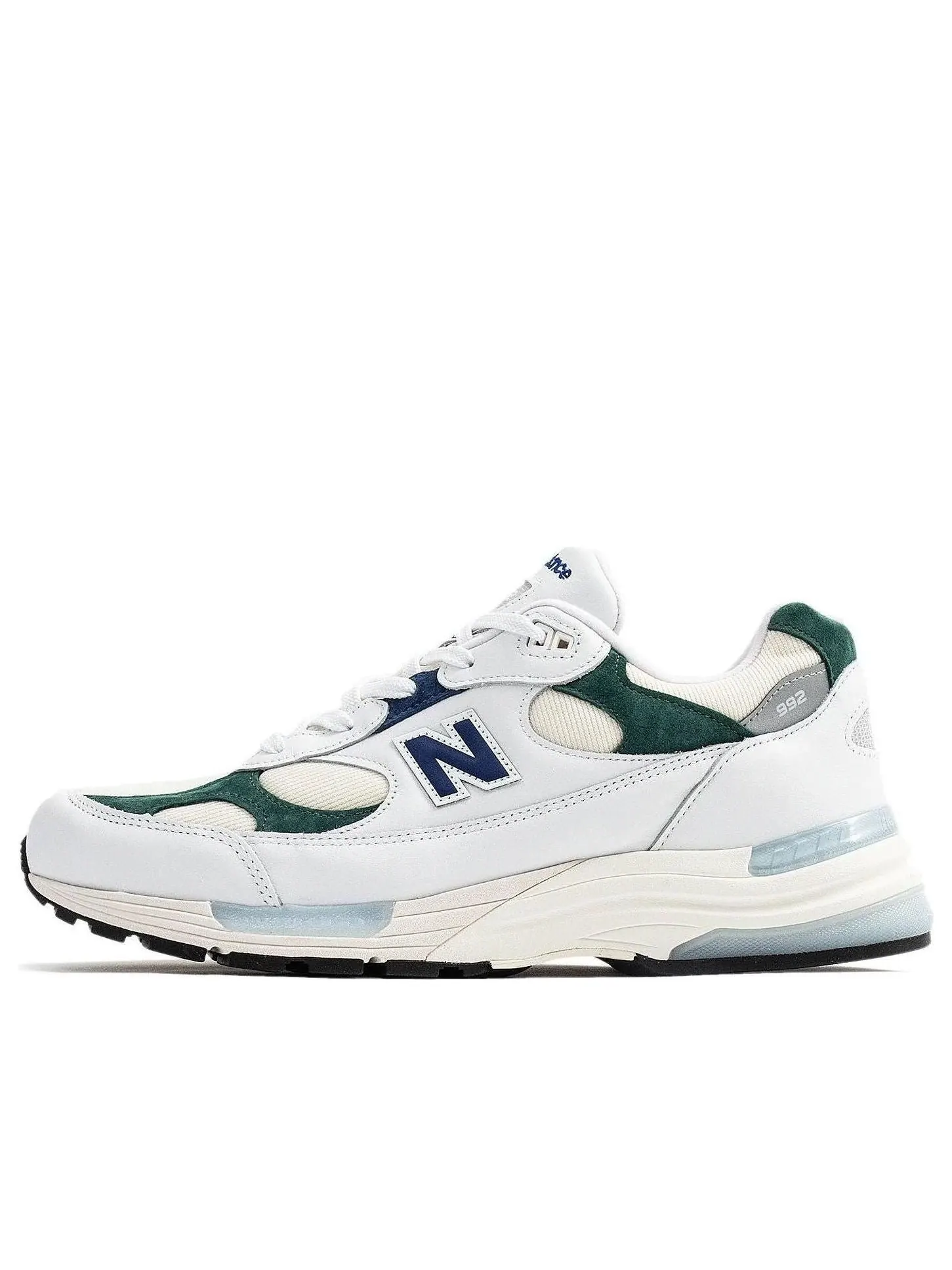 Кроссовки New Balance 992 Made in USA 'Marsh Green' — изображение 1 из 3, белый/зеленый