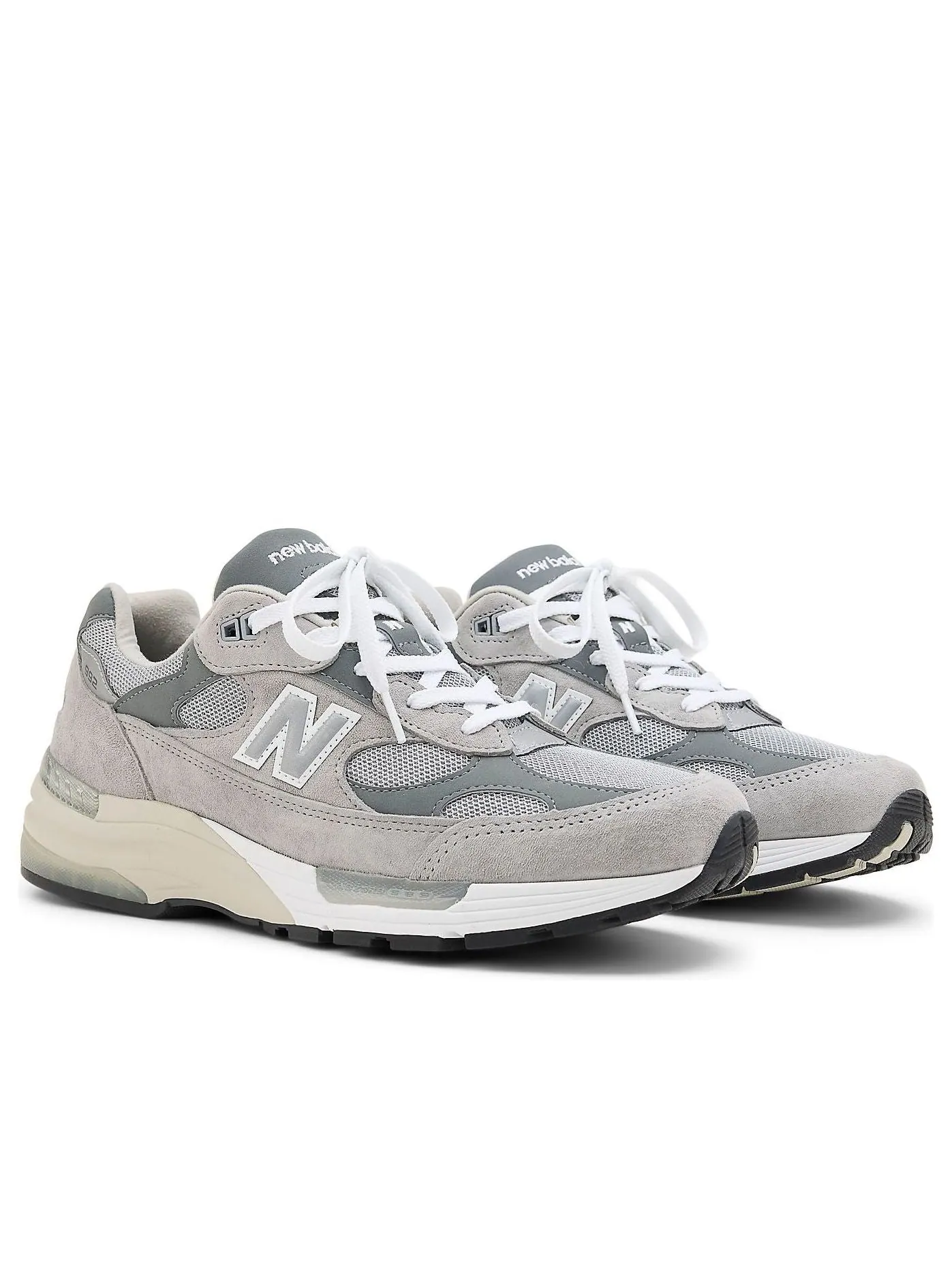 Кроссовки New Balance Made in USA 992 'Ash' — изображение 2 из 5, серый