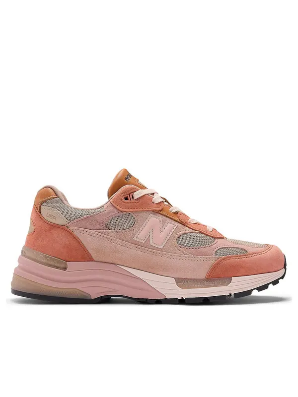 Кроссовки x joe freshgoods 992 made in usa New Balance — изображение 2 из 4, розовый