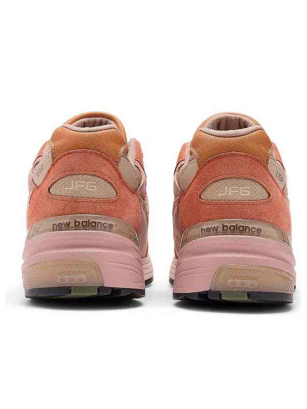 Кроссовки x joe freshgoods 992 made in usa New Balance — изображение 4 из 4, розовый