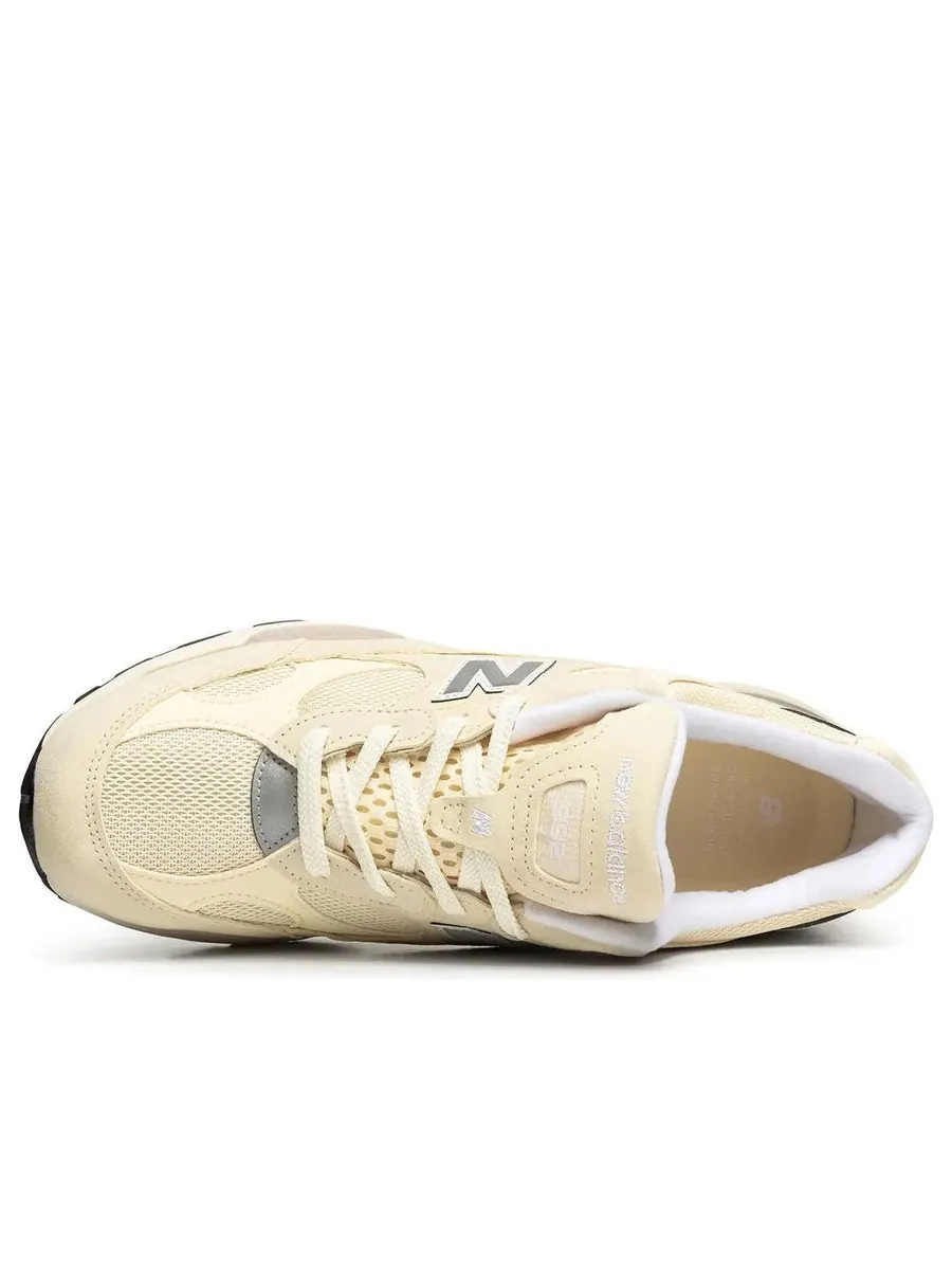 Кроссовки New Balance 992 Made in USA 'Calcium Raw Cashew' — изображение 4 из 5, бежевый