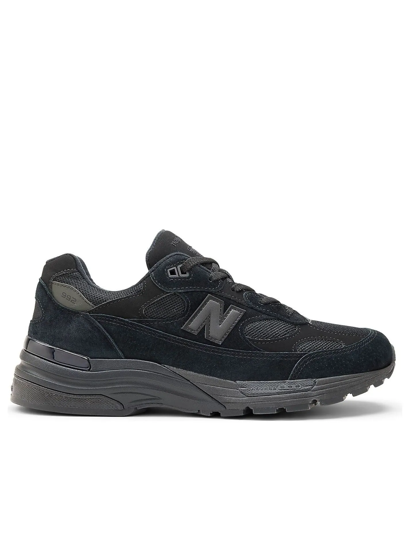 Кроссовки New Balance Made in USA 992 'Black' — изображение 2 из 5, черный
