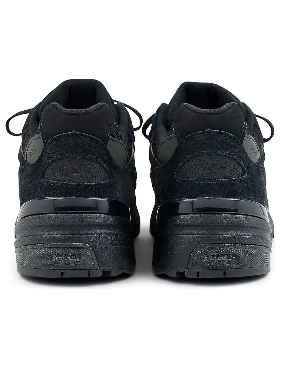 Кроссовки New Balance Made in USA 992 'Black' — изображение 4 из 5, черный