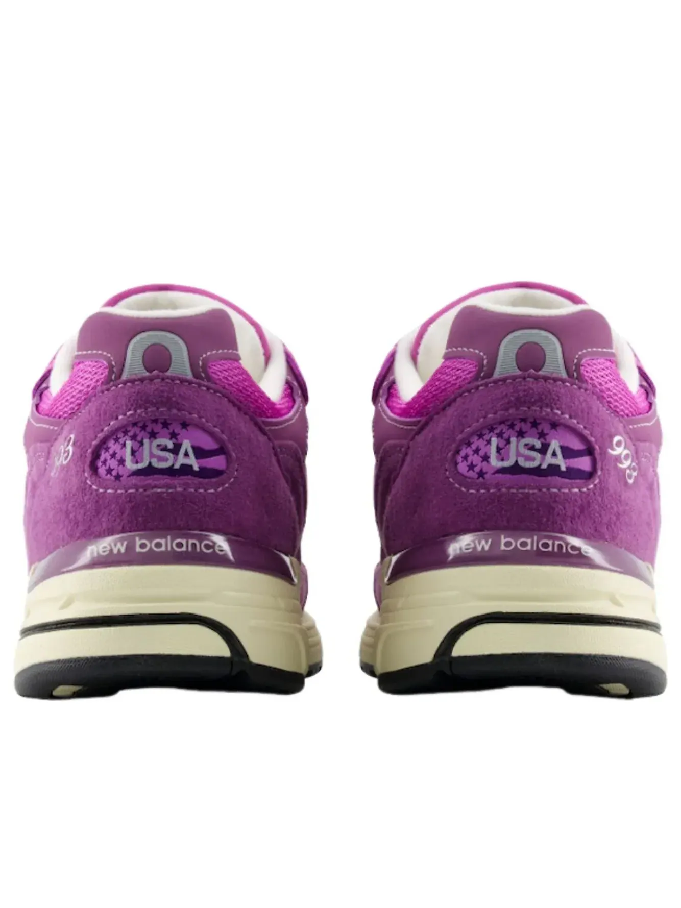 Кроссовки New Balance 993 Made in USA 'Passion Fruit' — изображение 3 из 5, фиолетовый