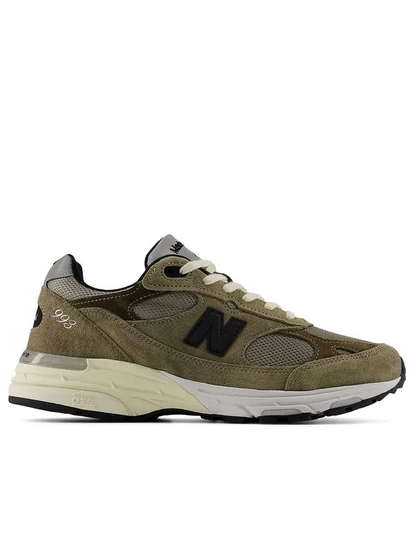 Кроссовки x jjjjound 993 made in usa New Balance — изображение 2 из 4, зеленый