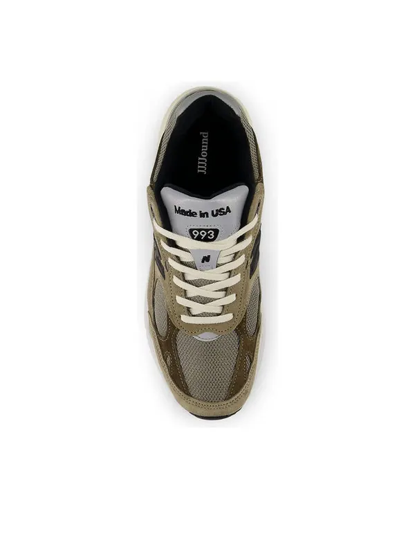 Кроссовки x jjjjound 993 made in usa New Balance — изображение 4 из 4, зеленый