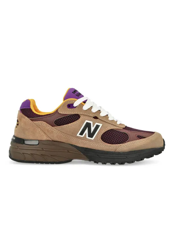 Кроссовки 993 made in usa 'mushroom midnight violet' New Balance — изображение 2 из 4, фиолетовый