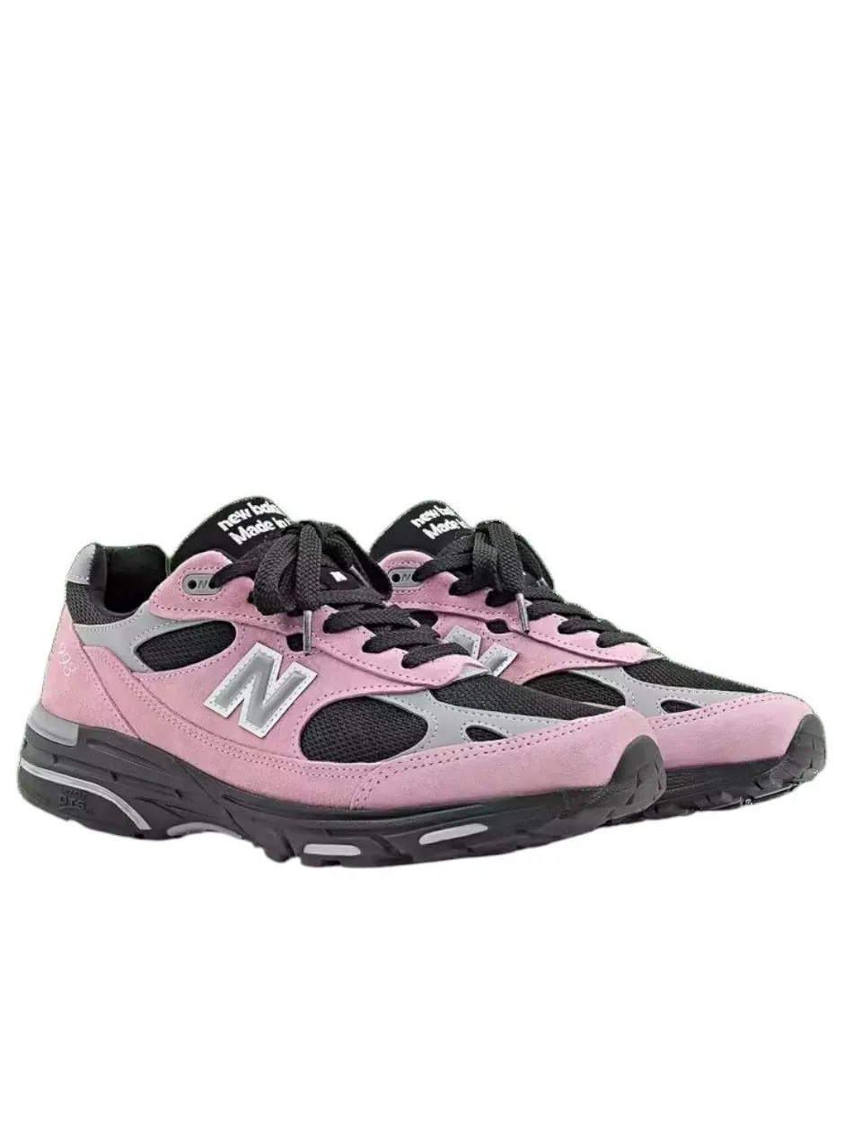 Кроссовки New Balance 993 Made in USA 'Pink Taffy' — изображение 2 из 4, розовый/серый/черный