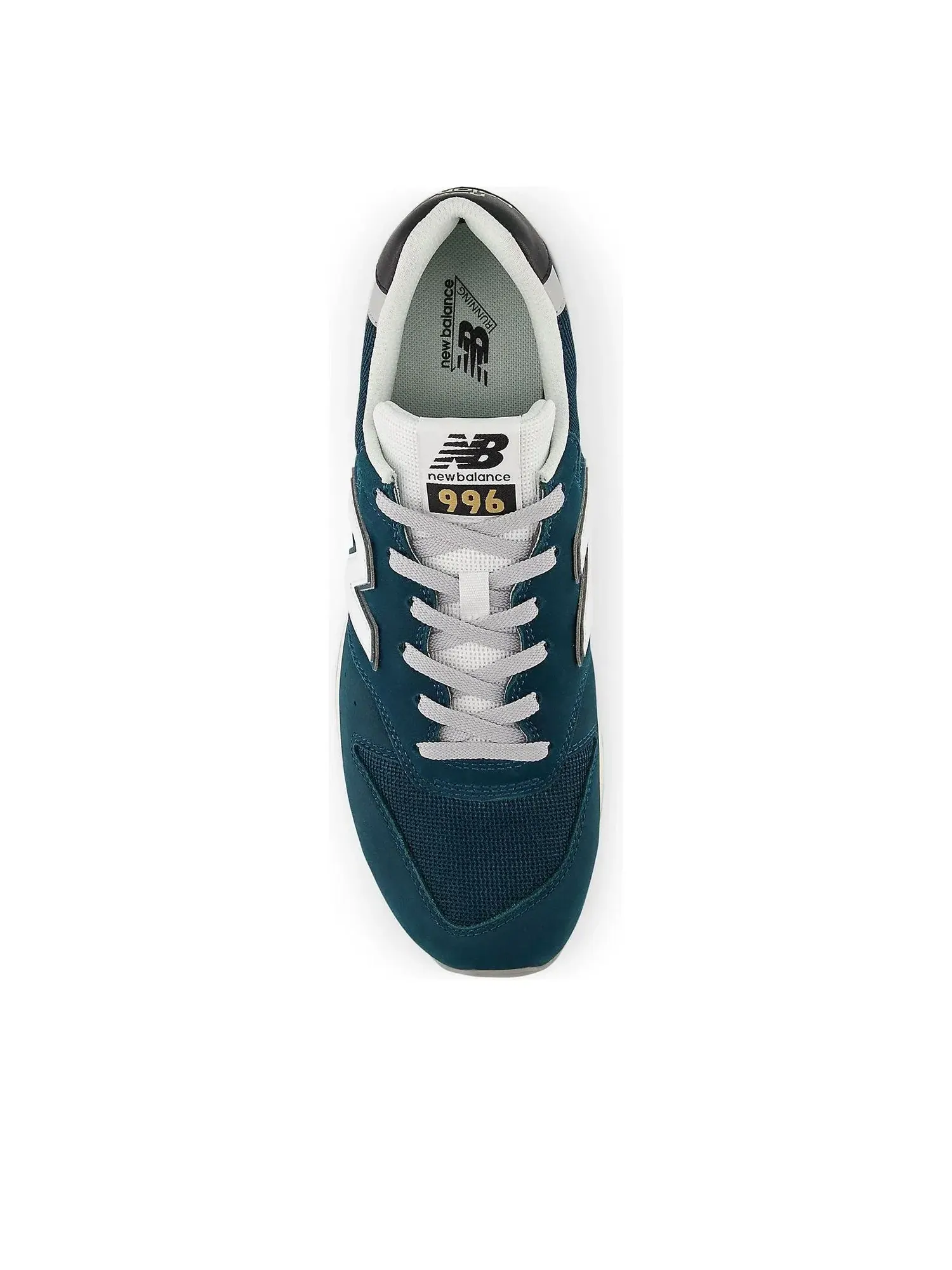 Мужские кроссовки с шнуровкой New Balance 996 — изображение 3 из 5, зеленый