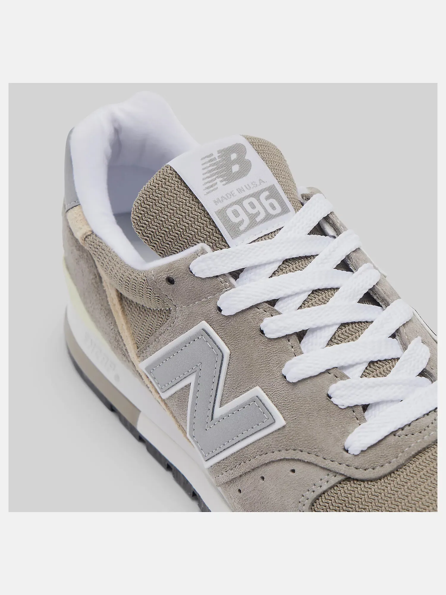 Кроссовки New Balance U996GR - Made in USA — изображение 5 из 5, серый
