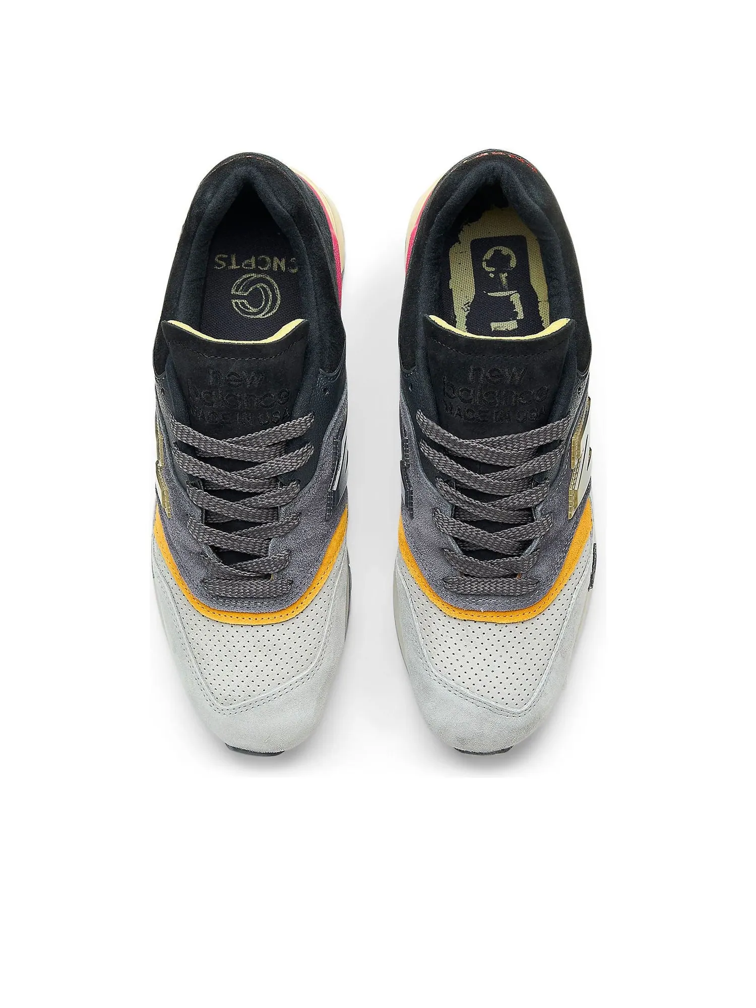 Кроссовки New Balance x Concepts 997 'Montage' — изображение 3 из 6, черный/серый