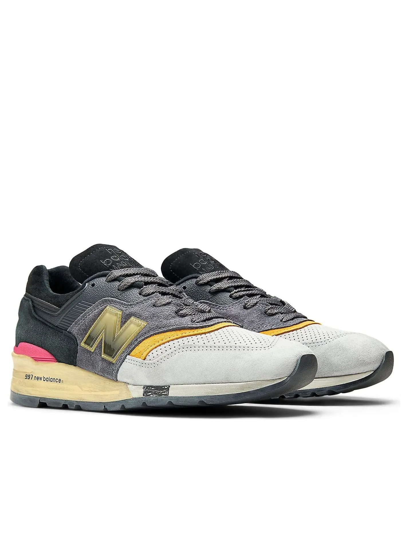 Кроссовки New Balance x Concepts 997 'Montage' — изображение 4 из 6, черный/серый