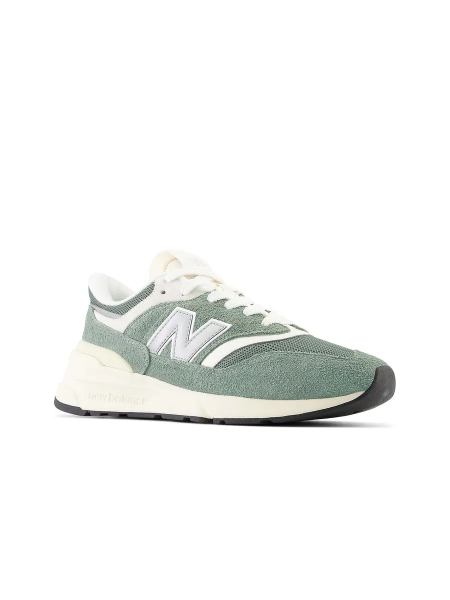 Кроссовки New Balance 997R 'Dark Juniper' — изображение 3 из 5, зеленый