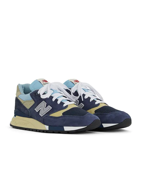 Кроссовки 998 made in usa 'navy chrome blue' New Balance — изображение 3 из 4, темно-синий/синий